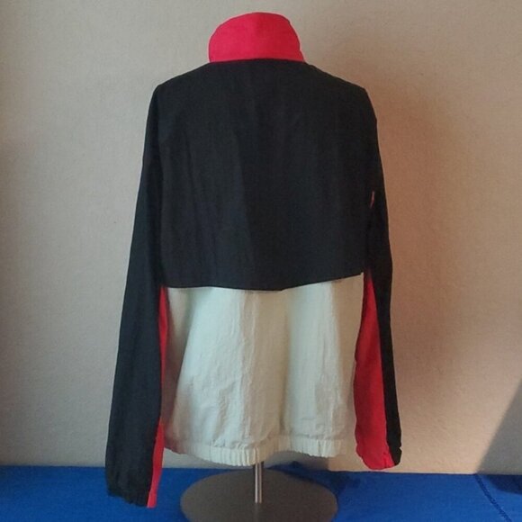 VTG Cheetah Mervyns Nylon Windbreaker Jacket SZ M - Picture 7 of 14